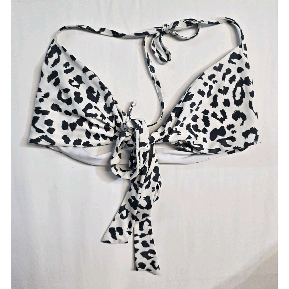 Aerie Wrap Bikini Top Large Scoop Removable Pads